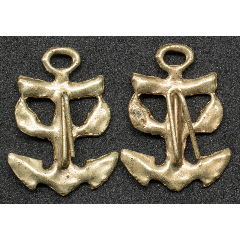 Shoulder Straps Badge  - Kriegsmarine Coastal Artillery