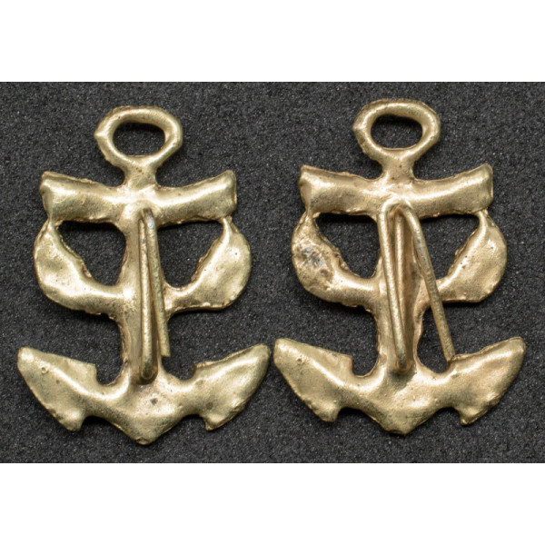 Shoulder Straps Badge  - Kriegsmarine Coastal Artillery
