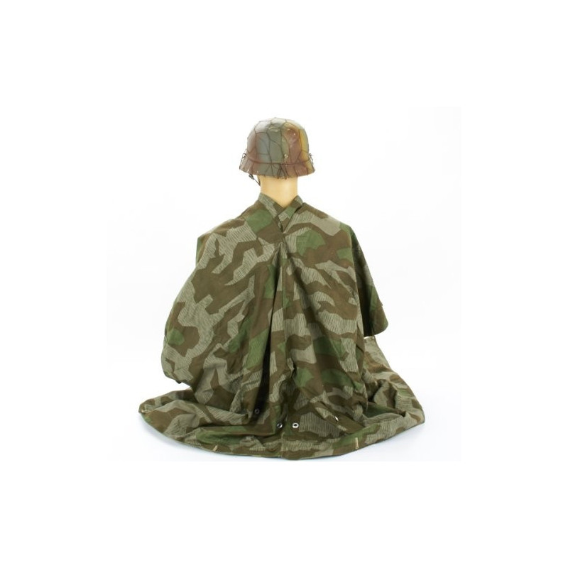 Zeltbahn reversibile tedesco WWII Splinter Camo