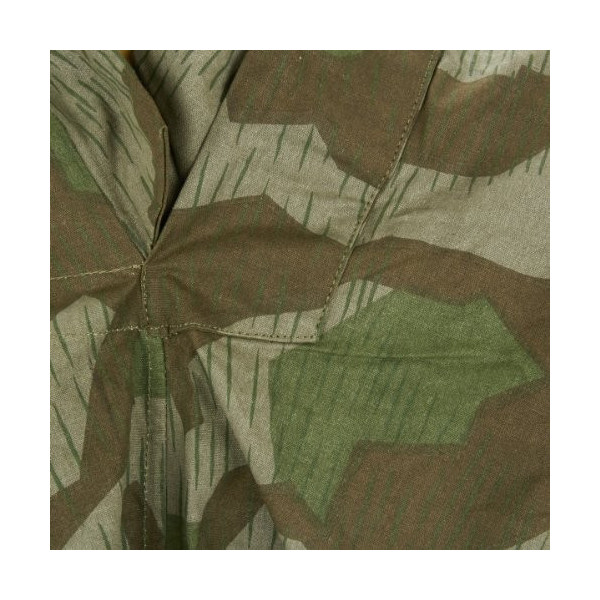 Zeltbahn reversibile tedesco WWII Splinter Camo