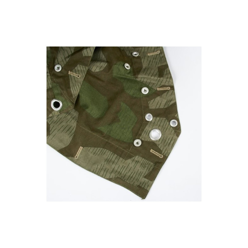 Zeltbahn reversibile tedesco WWII Splinter Camo
