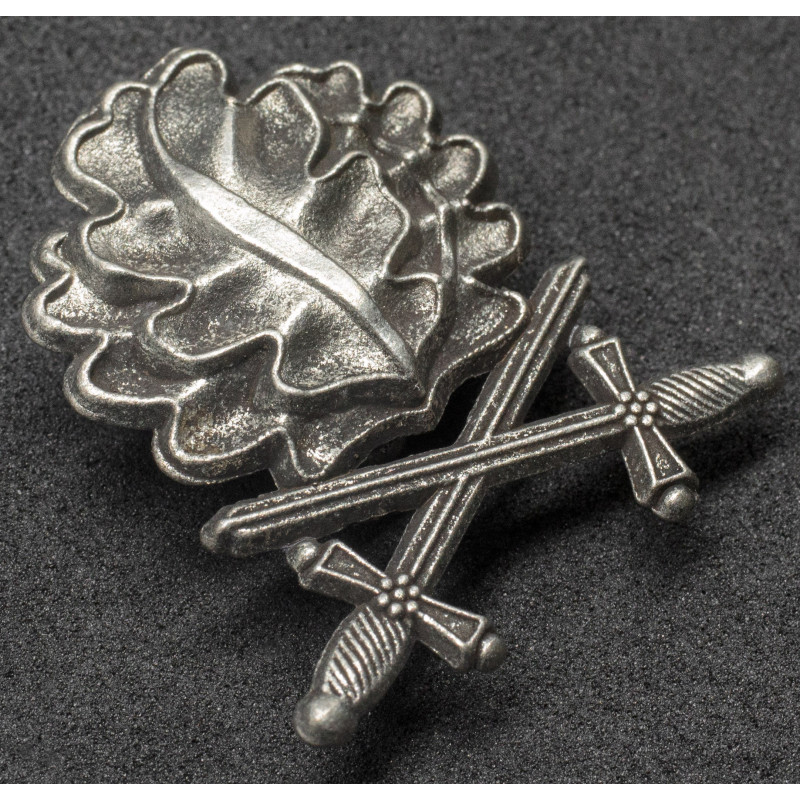 Accessorio Per Nastro - Foglie Di Quercia Con Spade Argento