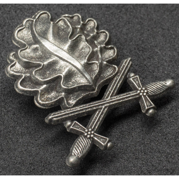 Accessorio Per Nastro - Foglie Di Quercia Con Spade Argento