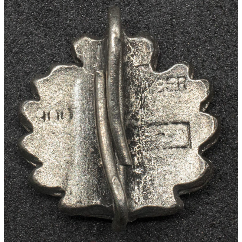 Accessorio per Nastro - Foglie di Quercia (Argento)