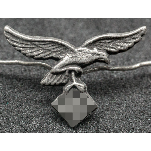 Ribbon Badge - Eagle for Luftwaffe Long Service Medals (Silver) 2
