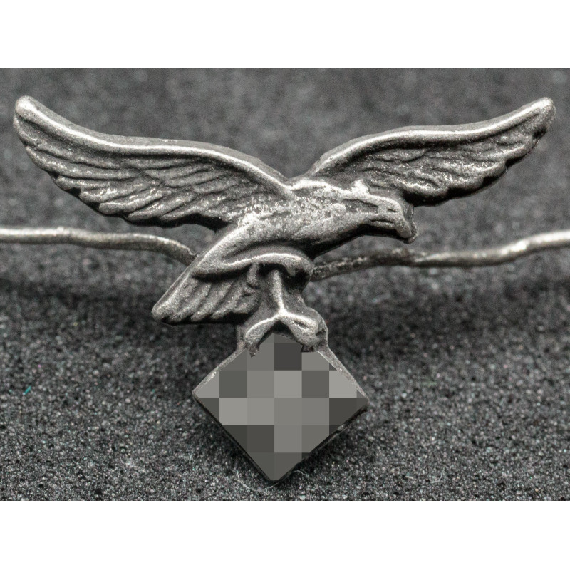 Bandabzeichen - Adler für Dienstauszeichnungen der Luftwaffe (Silber)