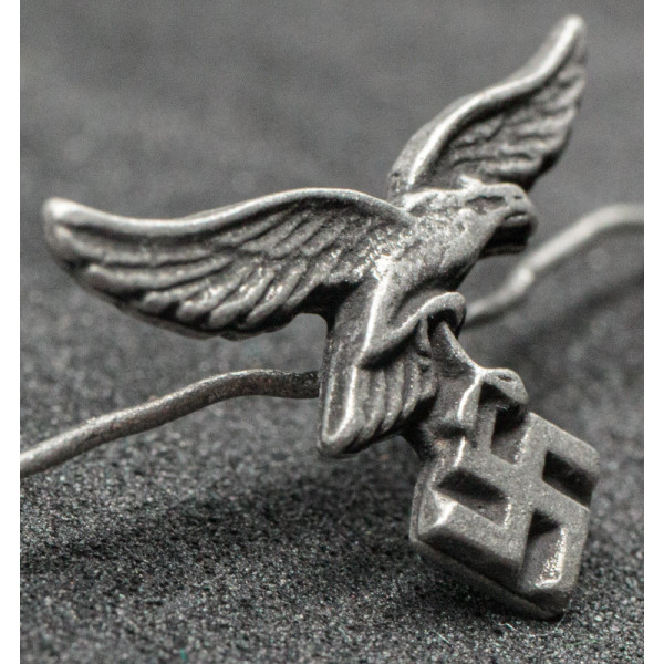 Aquiletta da Nastro per Medaglie di Lungo Servizio nella Luftwaffe (Argento)