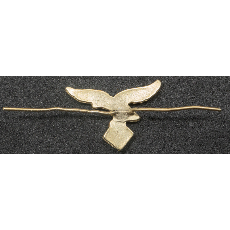 Ribbon Badge - Eagle for Luftwaffe Long Service Medals (Gold)