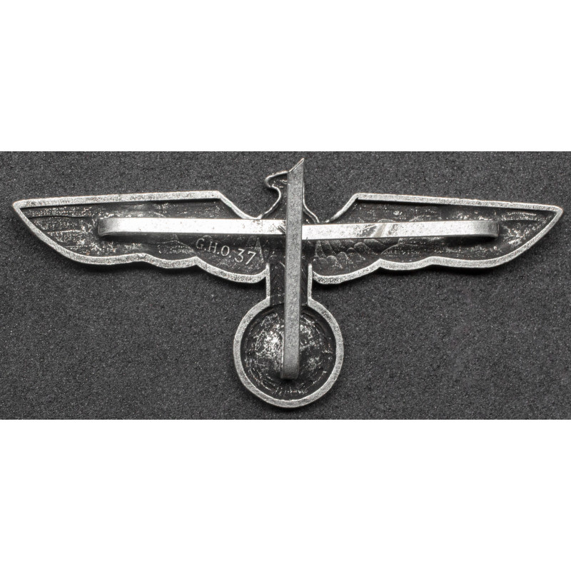 Aquila da Schirmmütze della Heer - G.H.O. 37 (Argento)