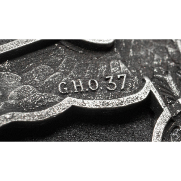 Heer Schirmmütze Eagle - G.H.O. 37 (Silver)