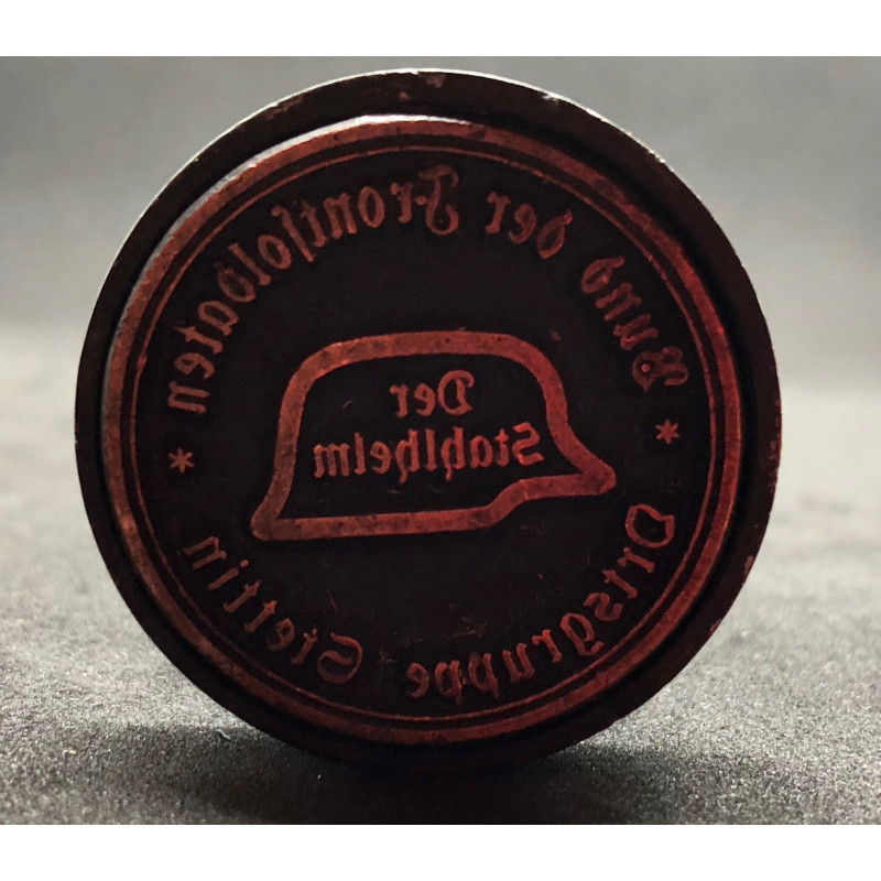 Stempel - Bund der Frontsoldaten, Ortsgruppe Stettin (Der Stahlhelm)