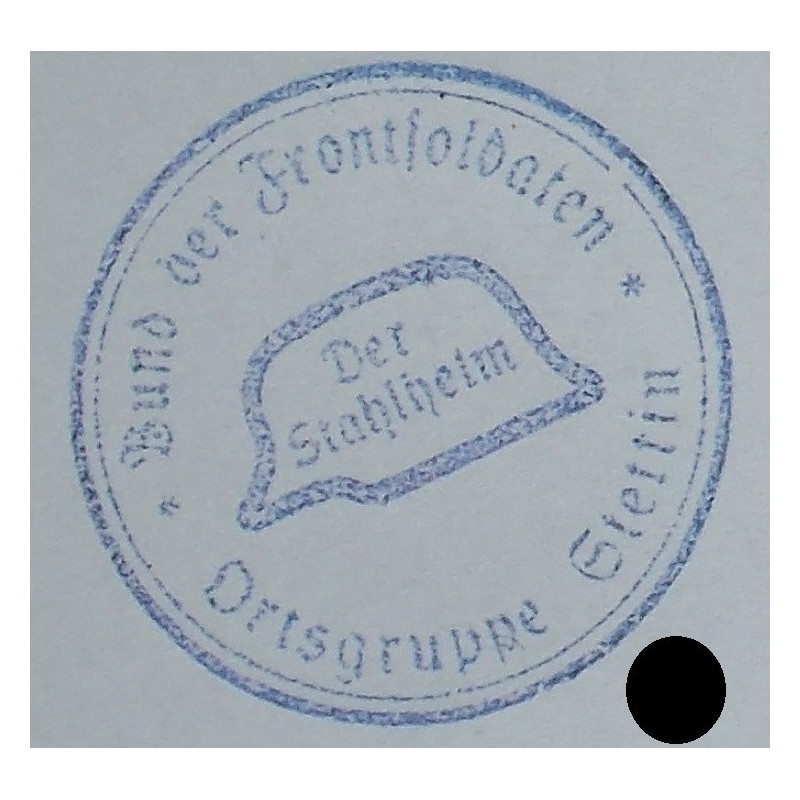 Timbro - Bund der Frontsoldaten, Ortsgruppe Stettin (Der Stahlhelm)