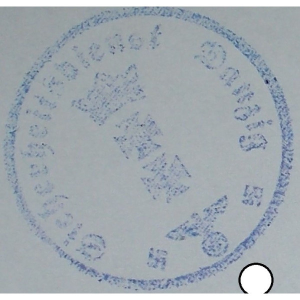 Stempel - Sicherheitsdienst Danzig