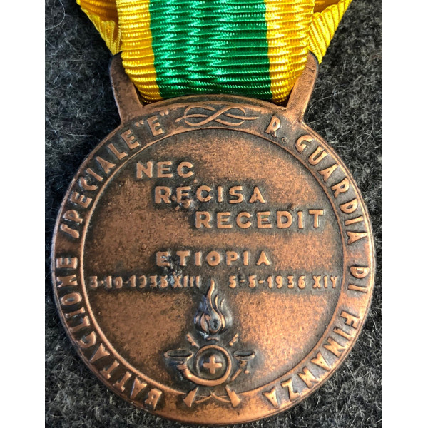 Medaglia del battaglione Speciale " E " R. Guardia di Finanza 2