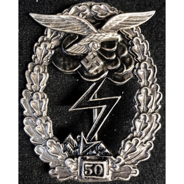 Erdkampfabzeichen Der Luftwaffe - 50 Aktionen
