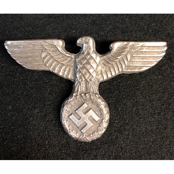 Aquila Da Cappello Della Polizia Ferroviaria (Argento)