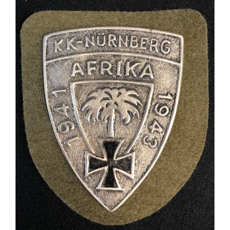Scudetto Commemorativo - KK-Nürnberg Afrika 1941-1943