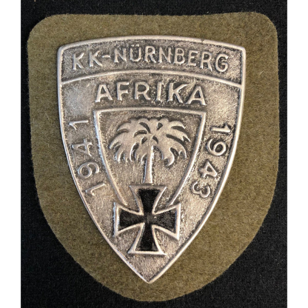 Scudetto Commemorativo - KK-Nürnberg Afrika 1941-1943