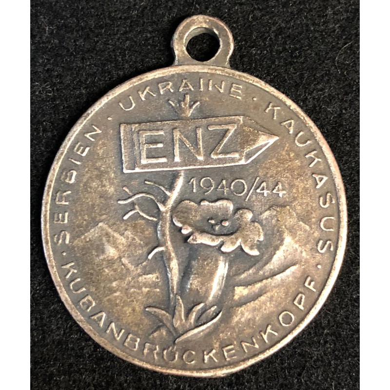 Commemorative Medal "Serbien, Ukraine, Kaukasus, Kubanbrückenkopf 1940/44 Enz"