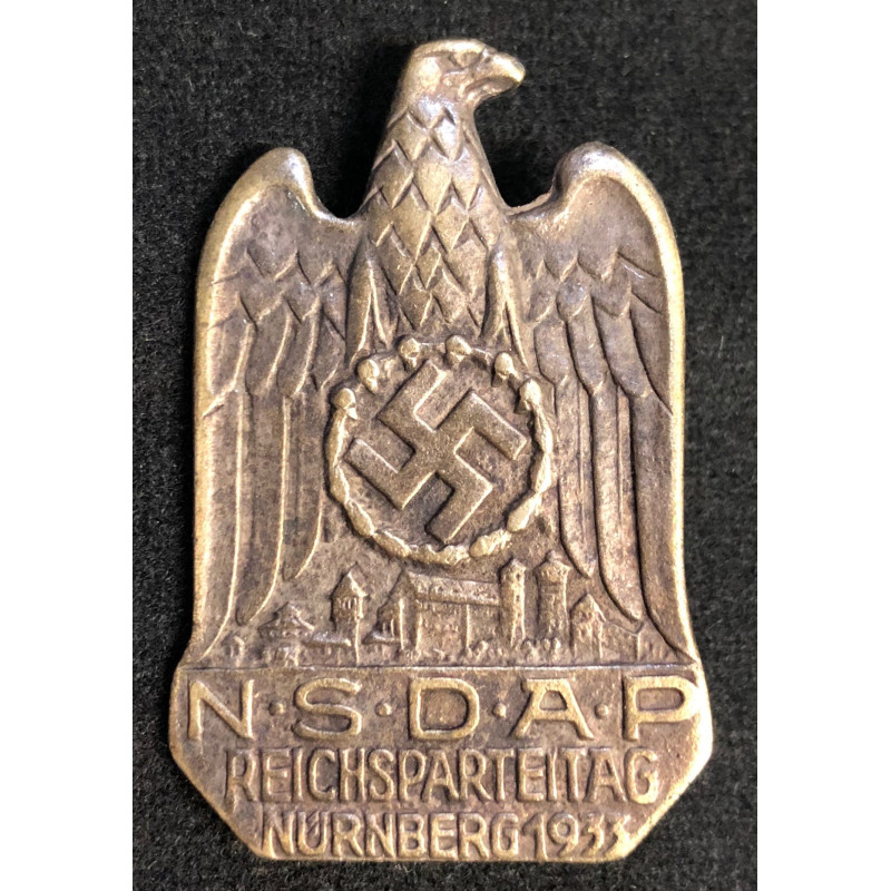 Reichsparteitag Nürnberg 1933 Badge (Bronze)