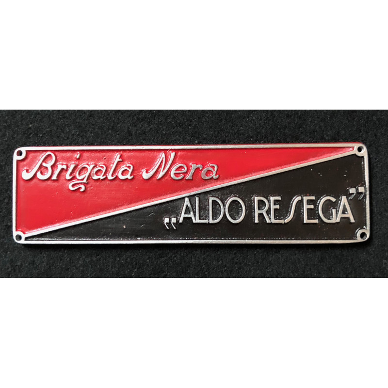 Black Brigade Plate "Aldo Resega"