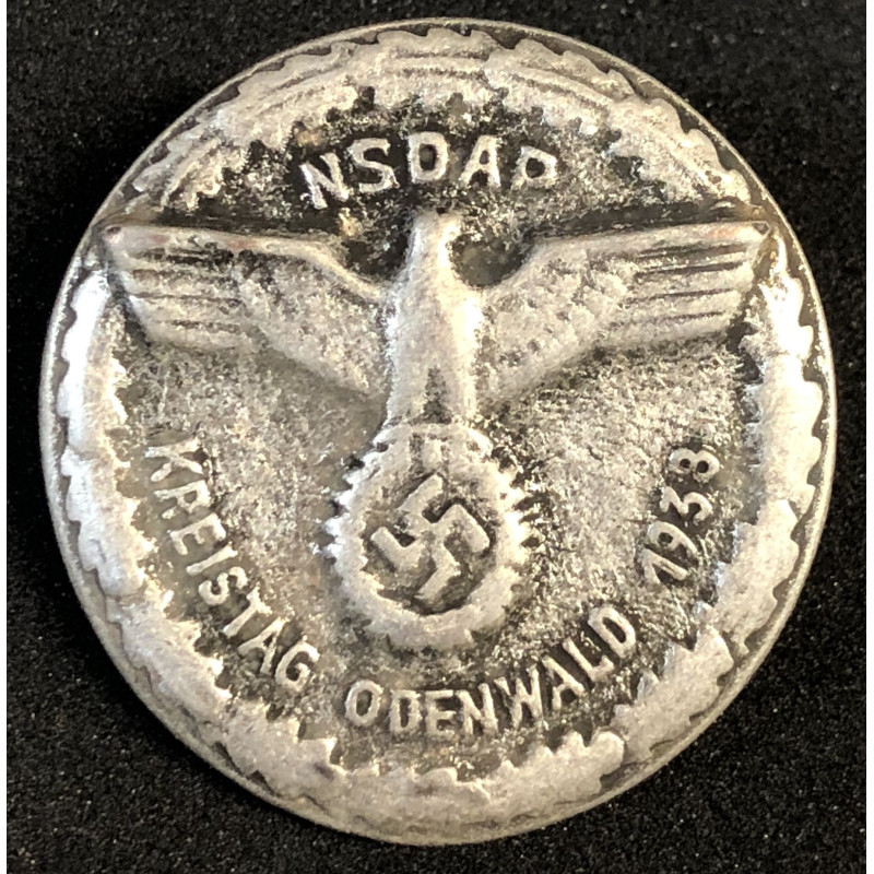 Badge Kreistag Odenwald 1938