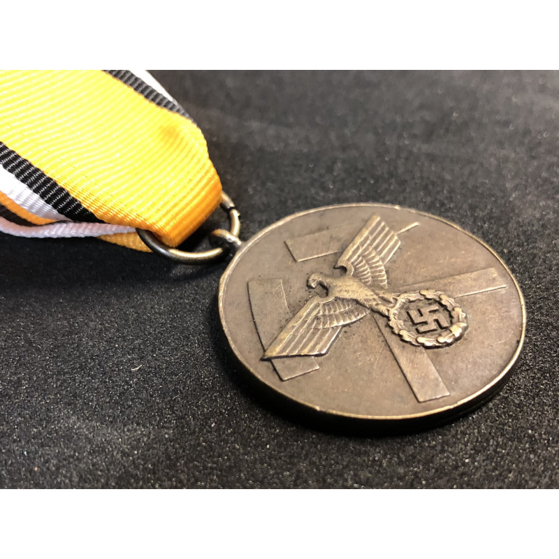 Medaglia Per Meriti Nella Costruzione Delle Trincee (Bronzo)