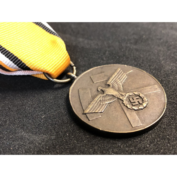 Medaglia Per Meriti Nella Costruzione Delle Trincee (Bronzo)