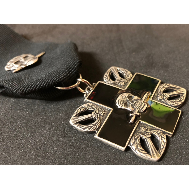 Croce commemorativa per il centenario degli Arditi d'Italia (Con dedica)