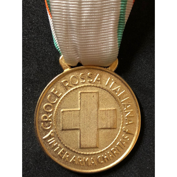 Medal to the praiseworthy of the italian Red Cross (Gold)