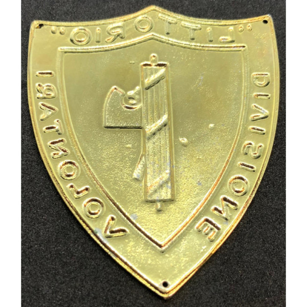 Scudetto - volontari della Divisione Littorio n.1