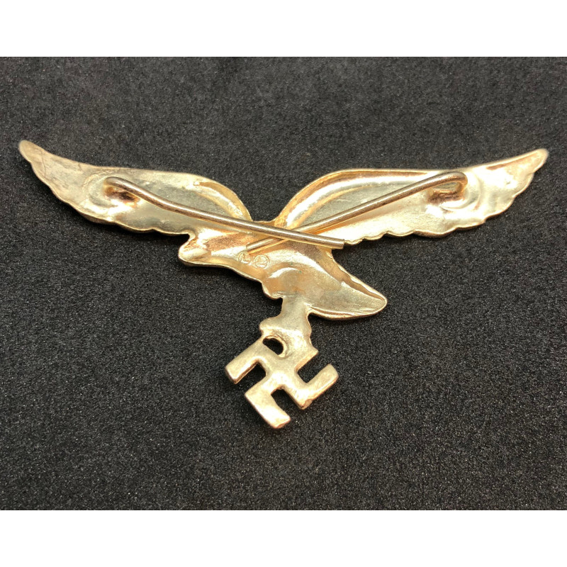 Adler Für Mütze Luftwaffe (Gold)
