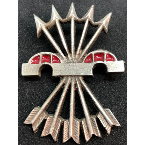 Abzeichen für Falange Kämpfer - Flechas Plateadas