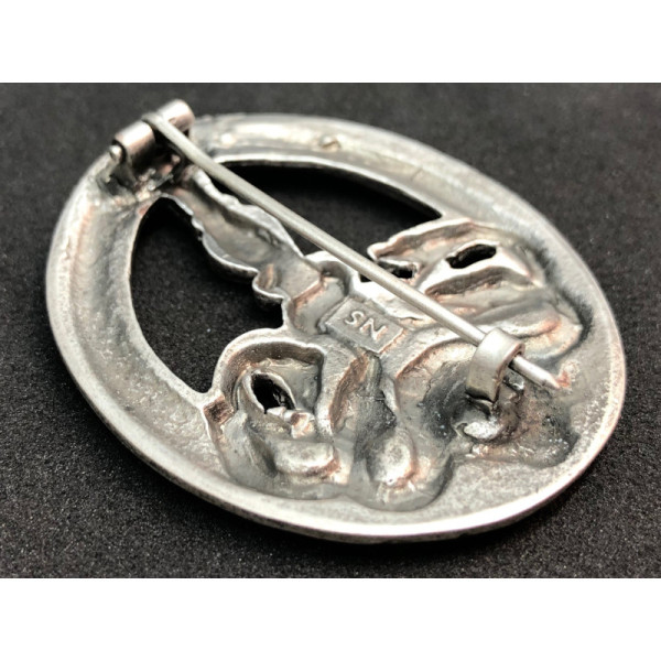 Bandenkampfabzeichen (hohle Version, silber)