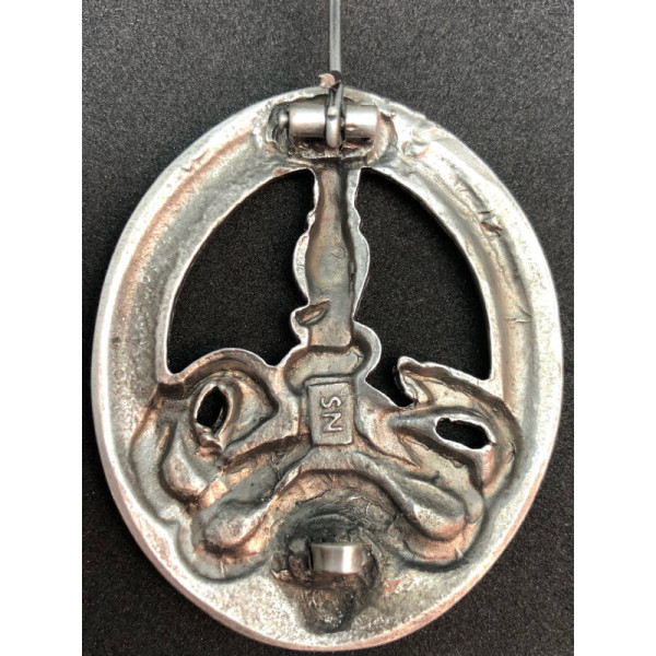 Anti-Partisan Guerrilla Warfare Badge (Hollow version, silver)