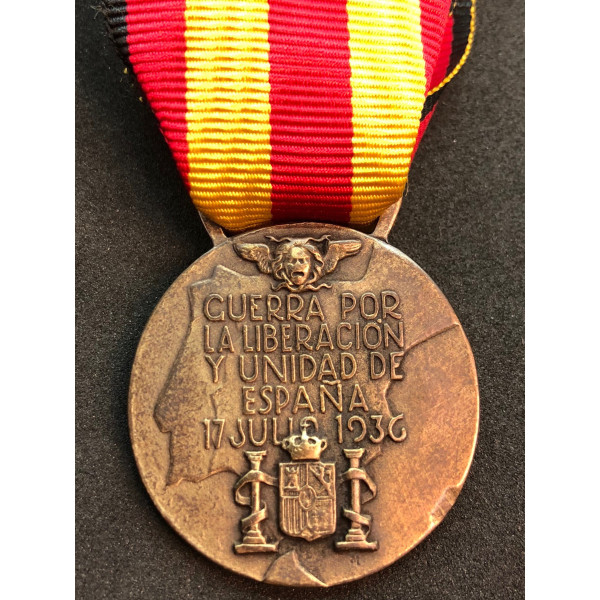 Medaglia contingente italo-spagnolo "17 Julio 1936" 2