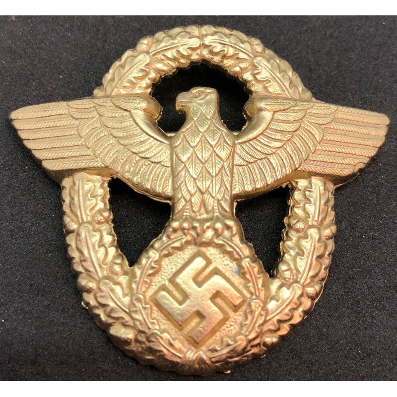 Polizei Mützenabzeichen Für Offiziere