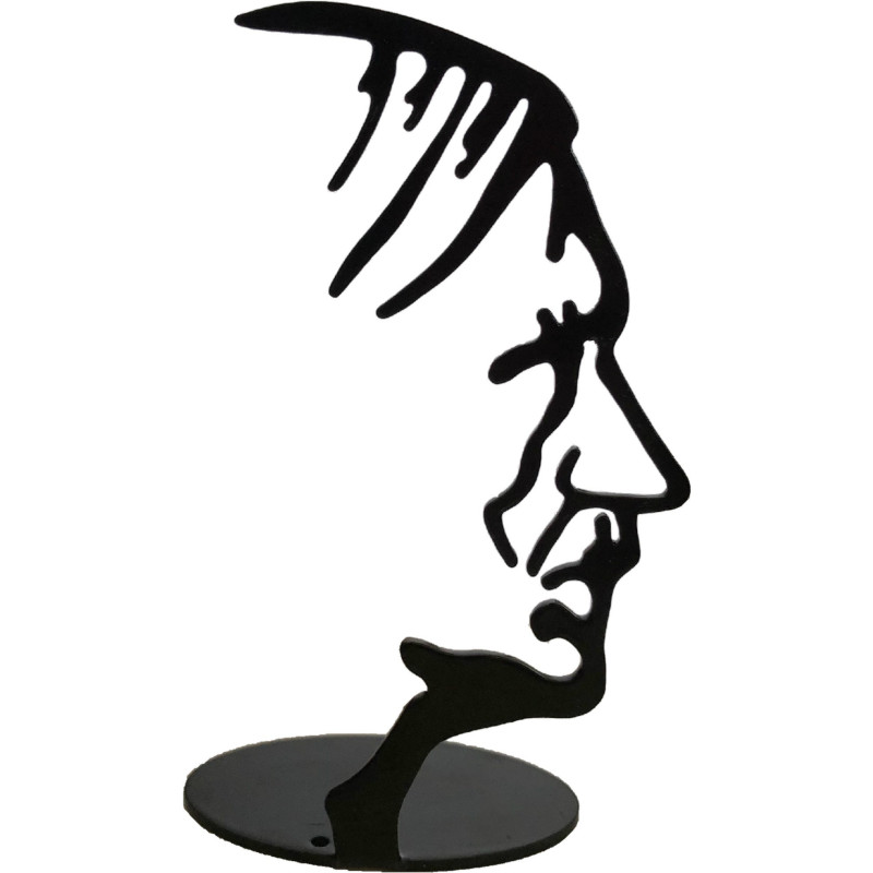 Büste - Silhouette von Adolf Hitler