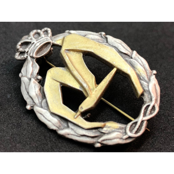 Badge for War Actions, Transport - of RR.AA. (Gold)
