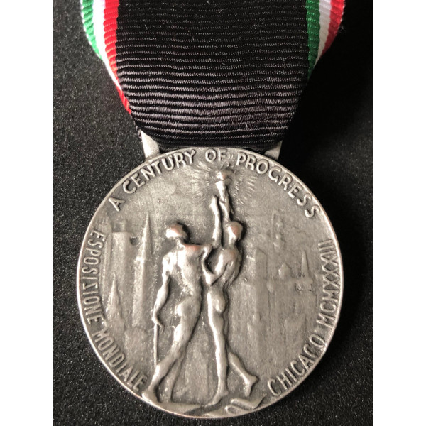 Gedenkmedaille der zehnjährigen Flugreise (Silber)