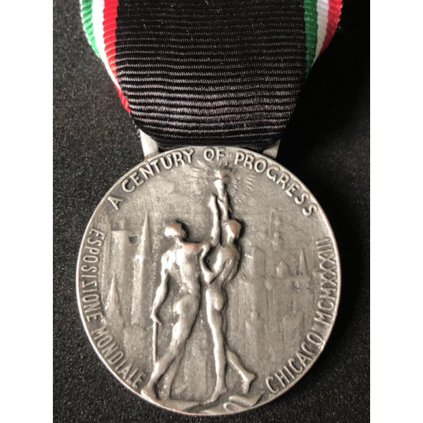 Commemorative Medal of the Decennial Air Cruise (Silver)
