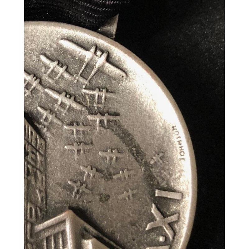 Commemorative Medal of the Decennial Air Cruise (Silver)