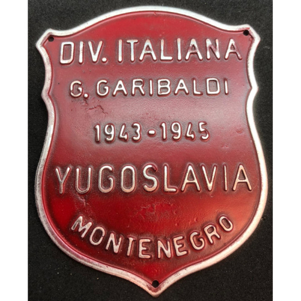 Scudetto - Divisione italiana partigiana "Garibaldi" (Montenegro)
