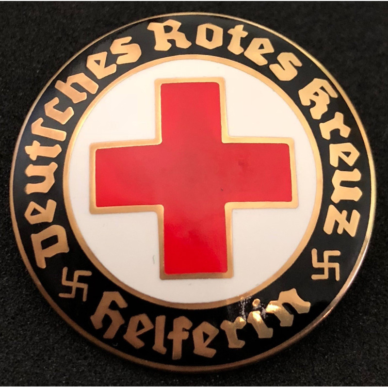 DRK Helferin - Rotes Kreuz abzeichen