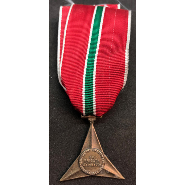 Croce Divisione Italiana Partigiana "Garibaldi" (Versione a 3 Punte)