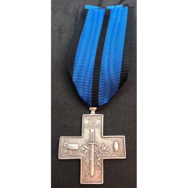 Croce commemorativa della Marcia su Roma (Argento)