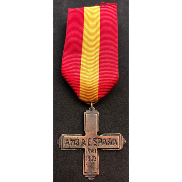Medaille für Goldspender, Mallorca 1936