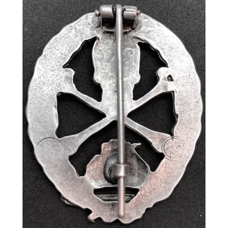 Distintivo di Combattimento con Carro Armato (Argento)
