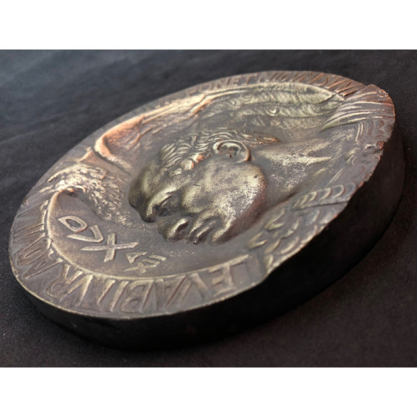 Medaglione in bronzo del XII anno della Rivoluzione