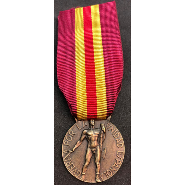 Medaglia contingente italo-spagnolo "Volontarios de Guerra"